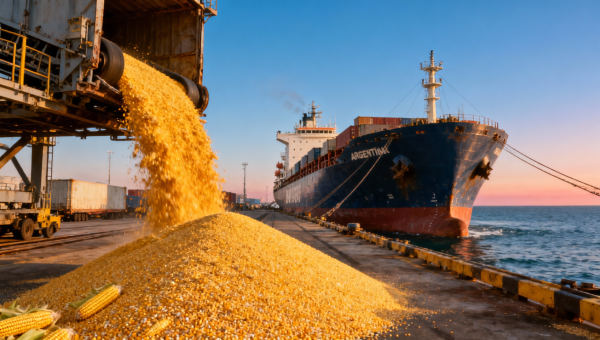 Argentina's First Corn Export to China Strengthens South American Feed Supply Chain