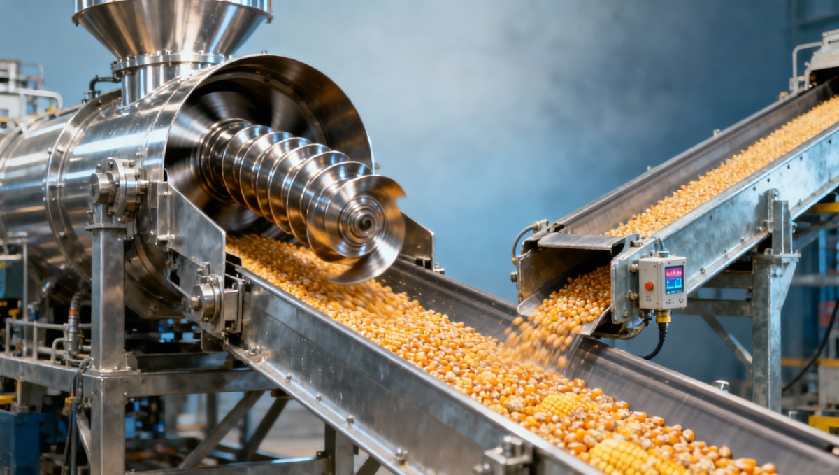 Screw conveyor for grain: When auger design fails under high-moisture loads Screw conveyor for grain: When auger design fails under high-moisture loads