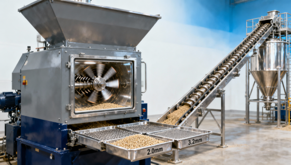 Feed hammer mill machine: How screen selection changes particle distribution more than rotor speed Feed hammer mill machine: How screen selection changes particle distribution more than rotor speed