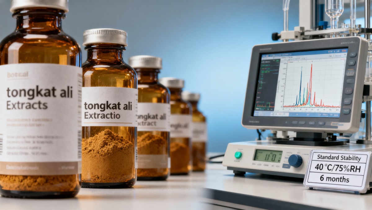 Tongkat ali extract bulk suppliers rarely disclose this stability test result Tongkat ali extract bulk suppliers rarely disclose this stability test result