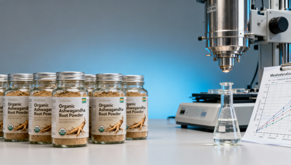 Ashwagandha root powder organic certification doesn’t cover heavy metal sourcing