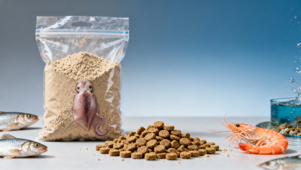 When Does Squid Liver Powder Bulk Improve Feed Performance?
