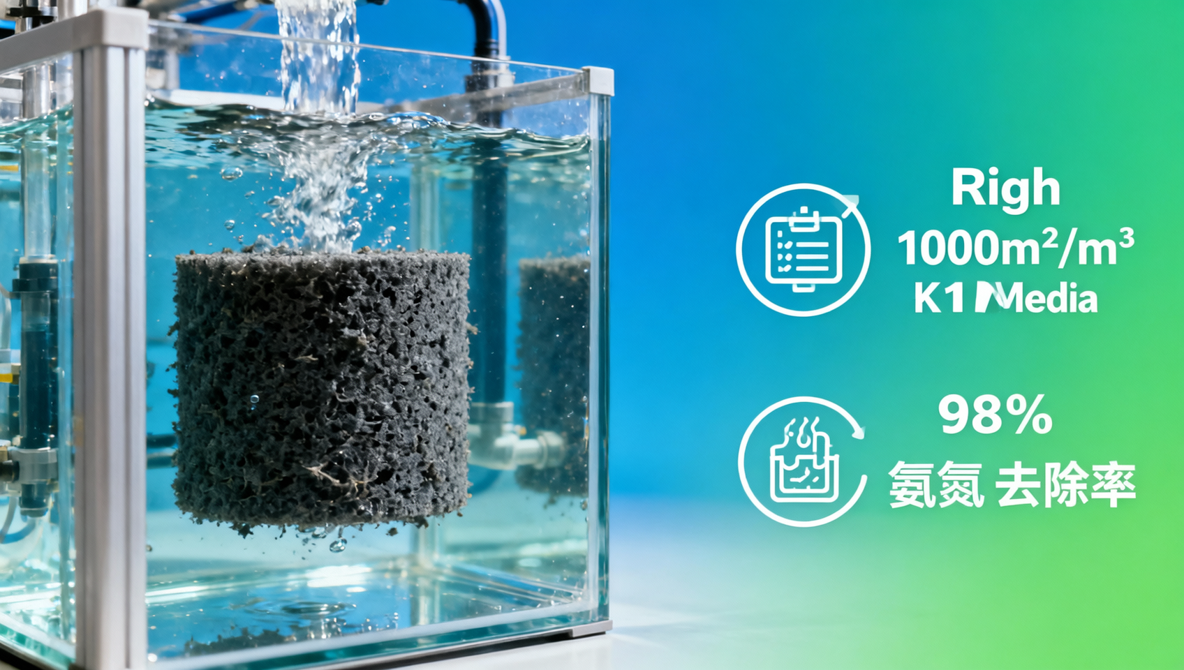 Biofilter Media for RAS: Kaldnes K1 Tops Performance