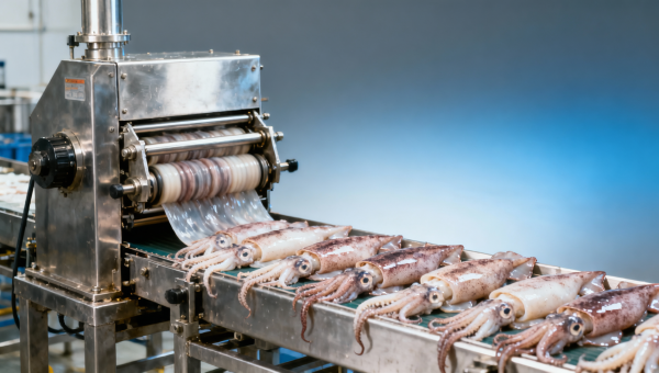 Why Squid Peeling Machines Miss Skin and Tear Flesh Why Squid Peeling Machines Miss Skin and Tear Flesh