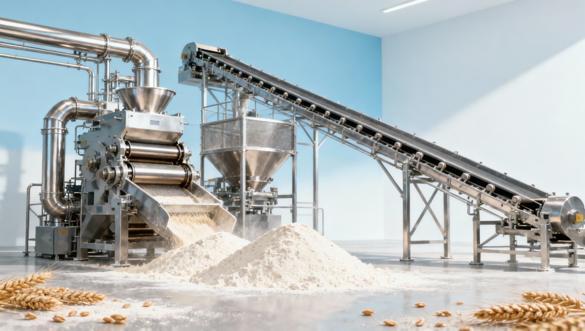 Commercial Flour Mill Machinery That Cuts Ash Variation Commercial Flour Mill Machinery That Cuts Ash Variation