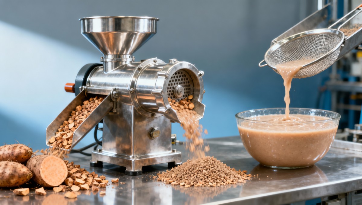 Cassava grating machines and the hidden cause of uneven particle size Cassava grating machines and the hidden cause of uneven particle size