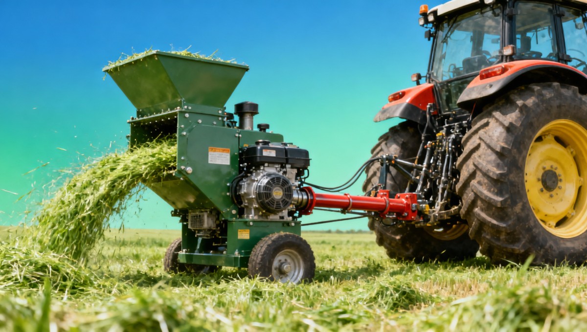 Grass Forage Chopper Output vs Power Use Grass Forage Chopper Output vs Power Use
