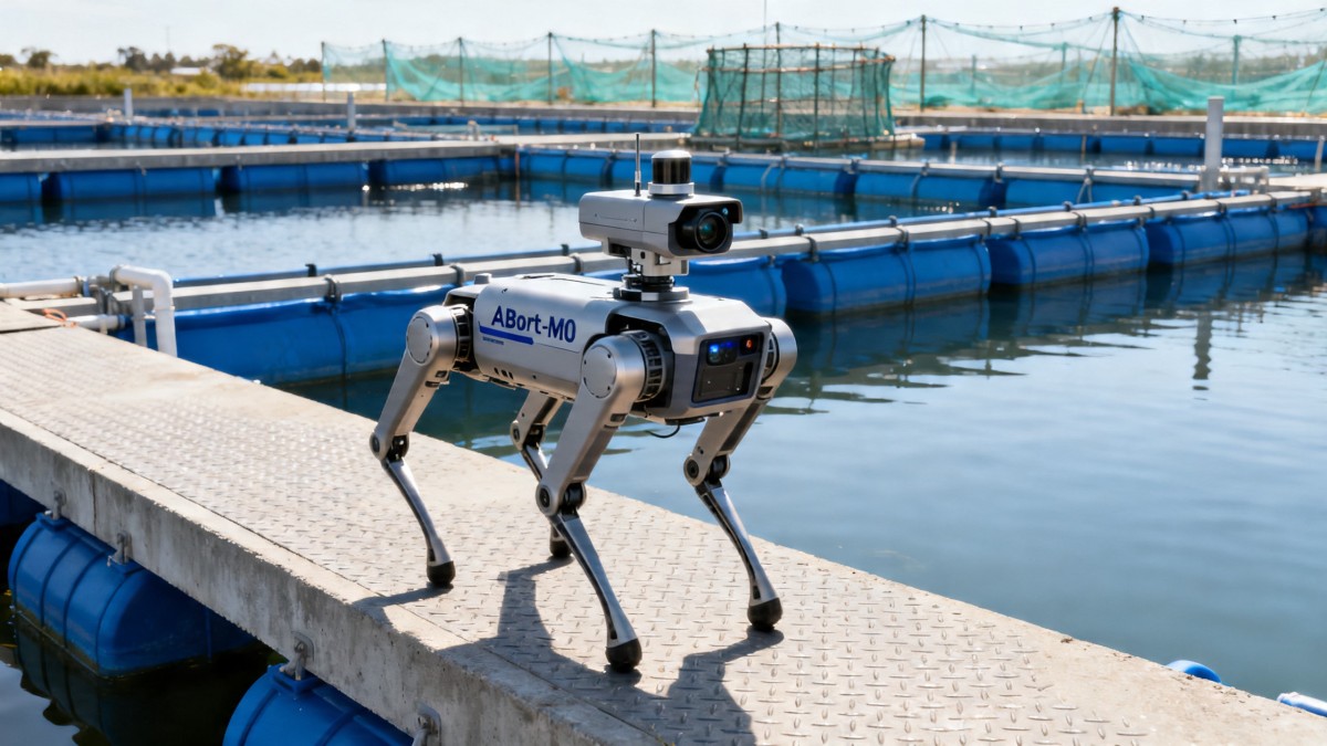 Gaode Launches First Quadruped Robot, ABot-M0 Open-Source Model for Aquaculture & Poultry Inspection Gaode Launches First Quadruped Robot, ABot-M0 Open-Source Model for Aquaculture & Poultry Inspection