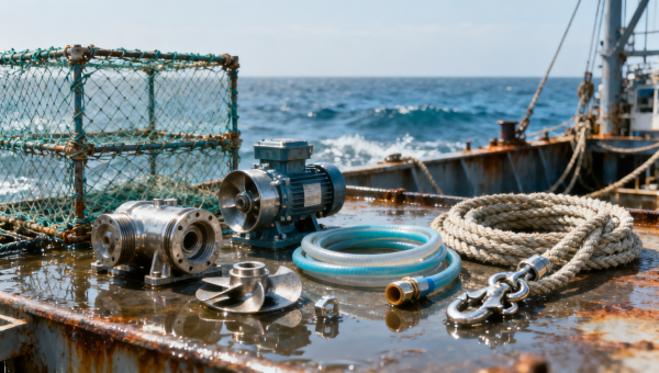 Fishery supplies that wear out fastest in harsh saltwater use Fishery supplies that wear out fastest in harsh saltwater use