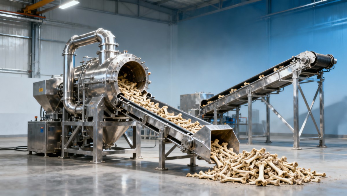What Size Commercial Bone Crusher Fits Daily Throughput? What Size Commercial Bone Crusher Fits Daily Throughput?