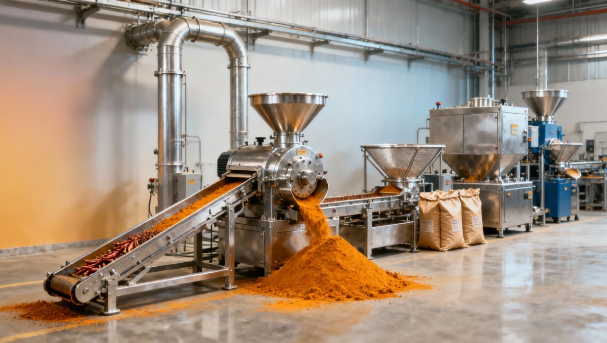 Turmeric Grinding Plant Layout Problems That Slow Daily Output Turmeric Grinding Plant Layout Problems That Slow Daily Output
