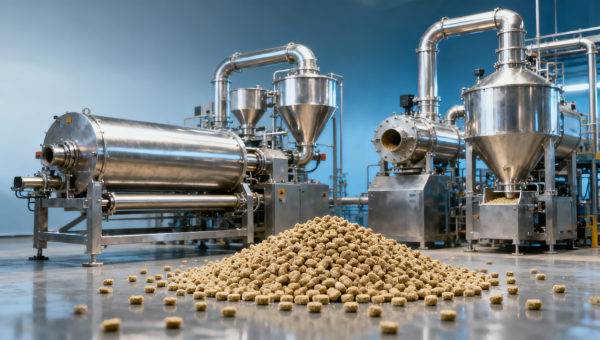 Floating Fish Feed Plant Output Drops for Hidden Reasons Floating Fish Feed Plant Output Drops for Hidden Reasons