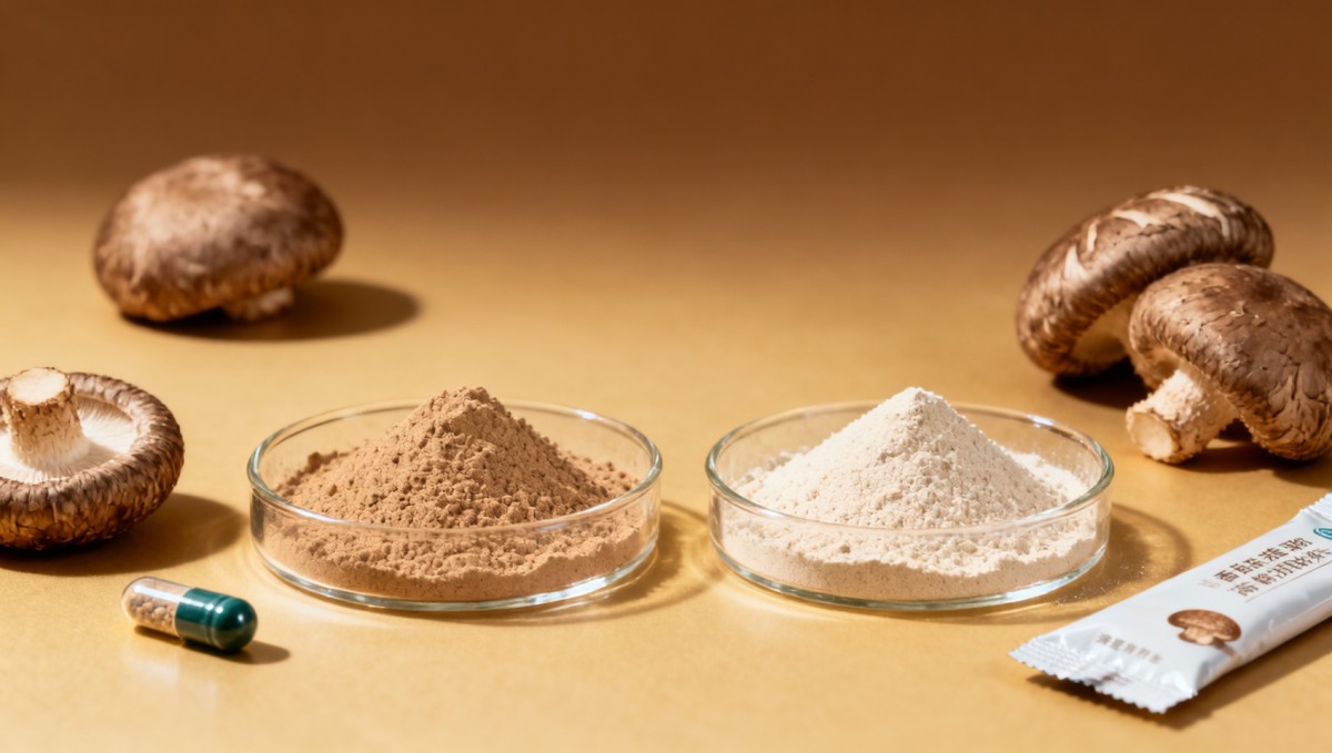 Shiitake Mushroom Powder vs Extract for Product Formulas Shiitake Mushroom Powder vs Extract for Product Formulas