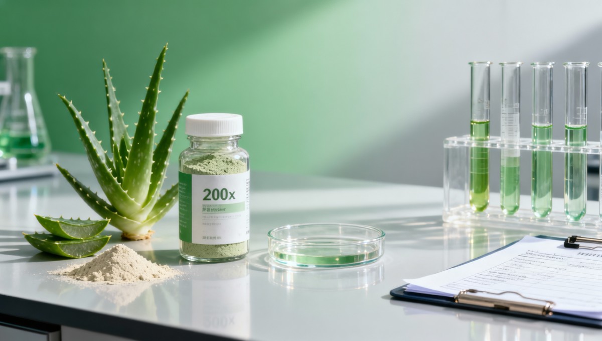 How to verify aloe vera powder 200x quality How to verify aloe vera powder 200x quality