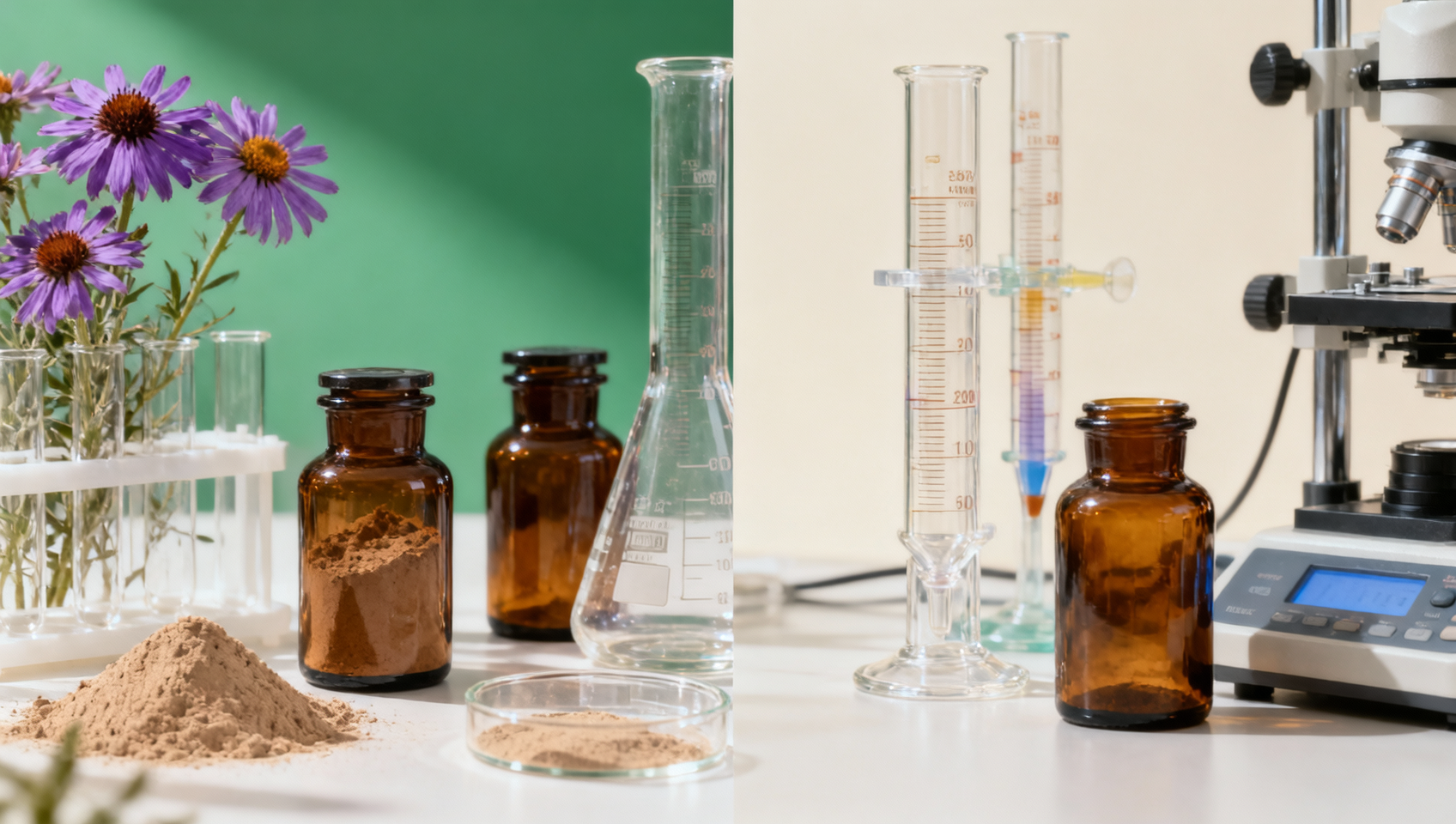 Echinacea purpurea extract: how do you spot diluted material?
