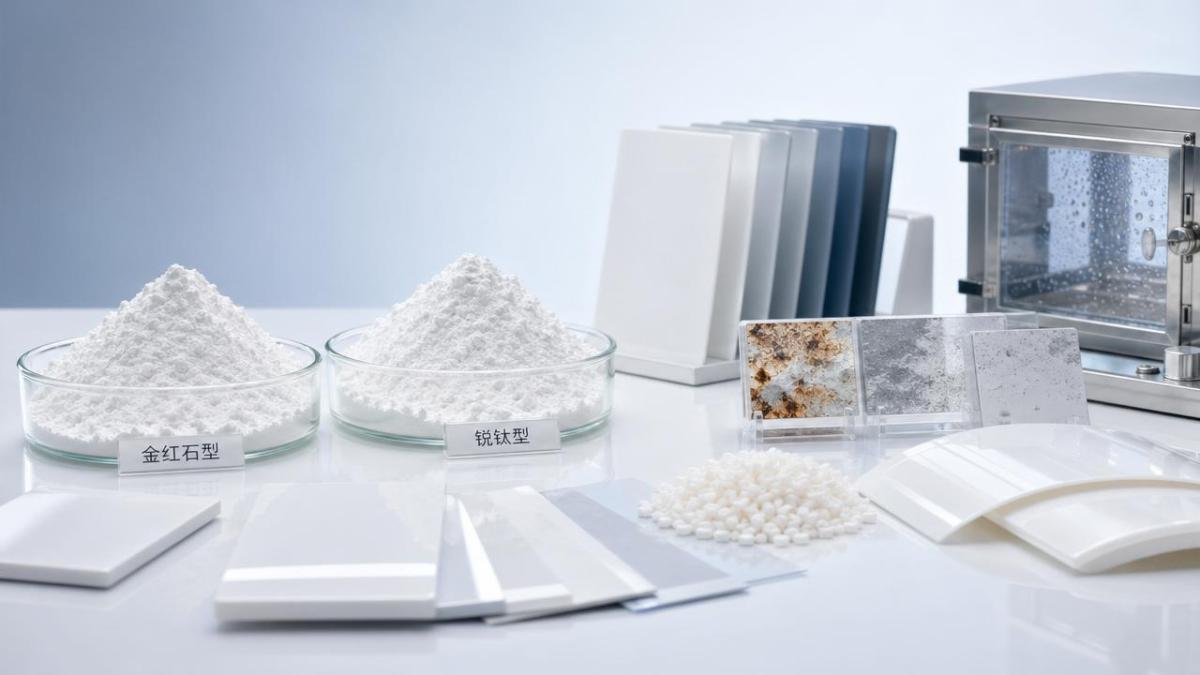 Rutile or anatase when titanium dioxide quality is on the line Rutile or anatase when titanium dioxide quality is on the line