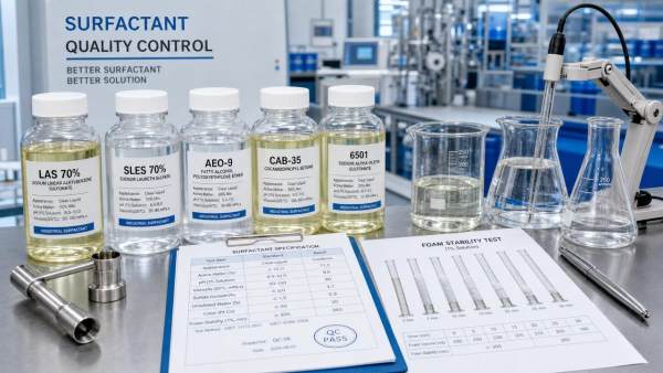 Industrial surfactants wholesale: the spec sheet details that matter Industrial surfactants wholesale: the spec sheet details that matter