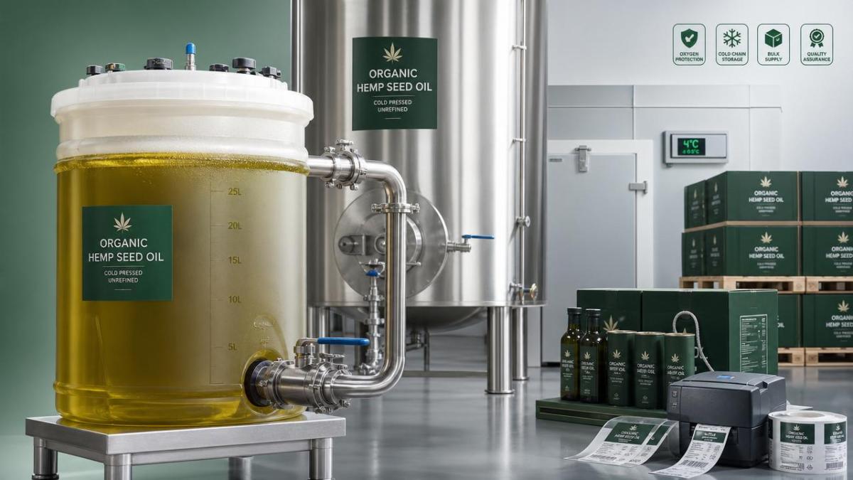 Organic Hemp Seed Oil Bulk: What Shortens Shelf Life Fast? Organic Hemp Seed Oil Bulk: What Shortens Shelf Life Fast?