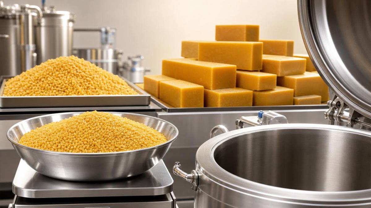 Bulk Beeswax Pellets or Blocks: Which Fits Faster Production Bulk Beeswax Pellets or Blocks: Which Fits Faster Production