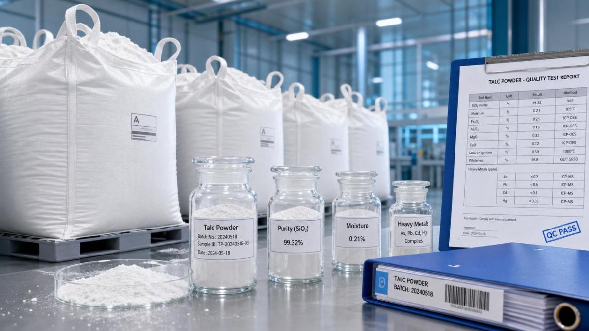 Bulk Talc Powder Specs That Often Get Missed at Sourcing Stage Bulk Talc Powder Specs That Often Get Missed at Sourcing Stage