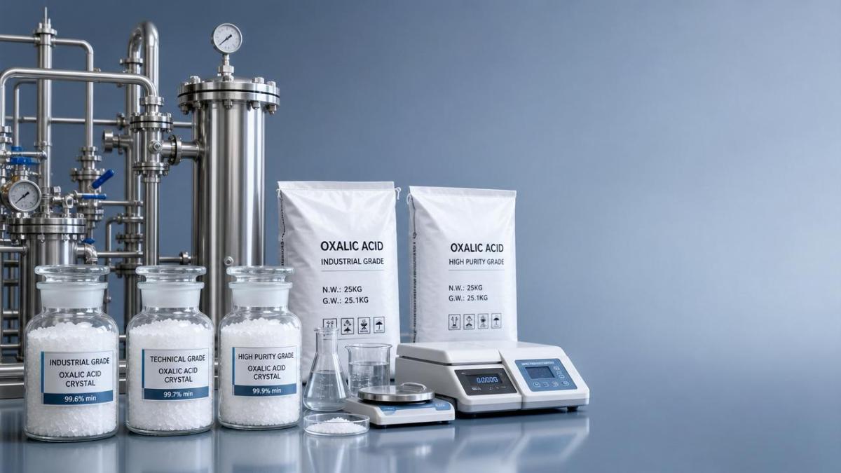 Wholesale oxalic acid grades: which differences matter in production Wholesale oxalic acid grades: which differences matter in production