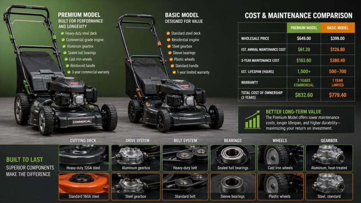 Wholesale lawn mowers: where low pricing often hides repair costs Wholesale lawn mowers: where low pricing often hides repair costs