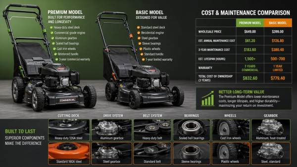 Wholesale lawn mowers: where low pricing often hides repair costs Wholesale lawn mowers: where low pricing often hides repair costs