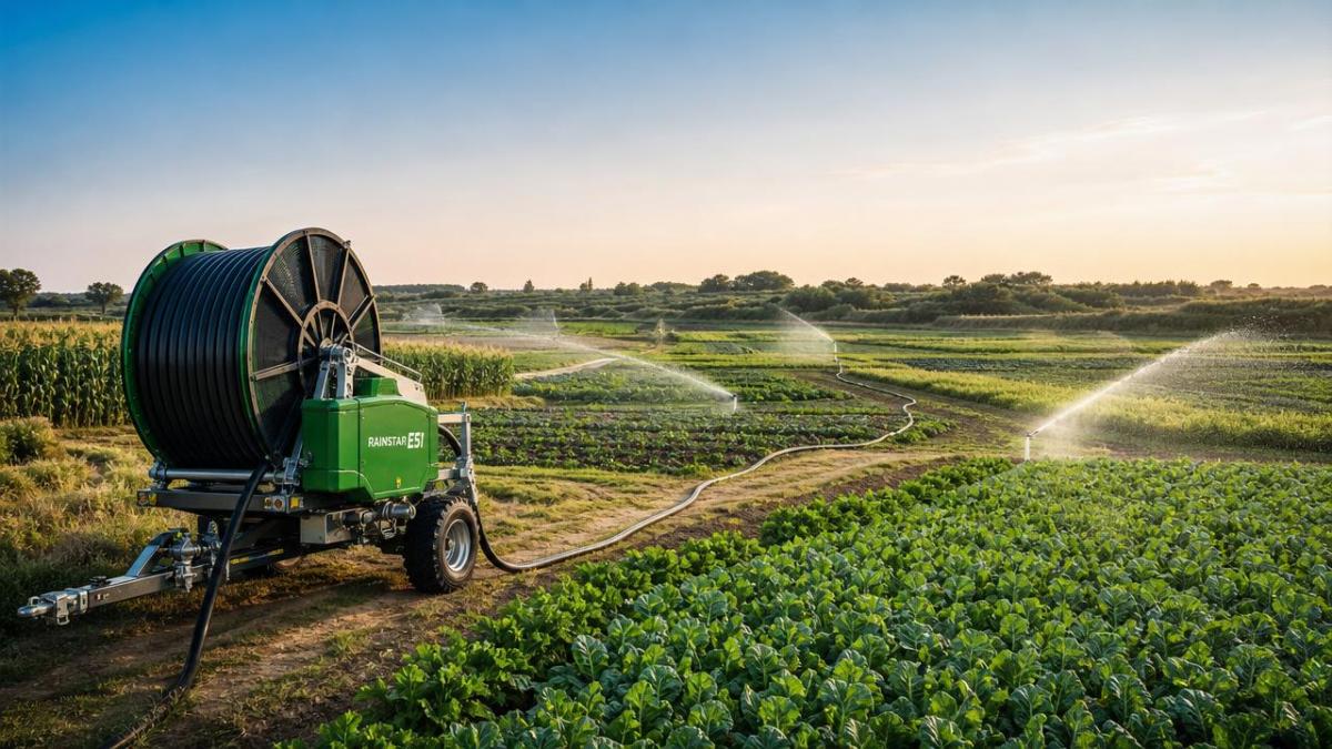 Hose reel irrigation machines: when mobility matters more than reach