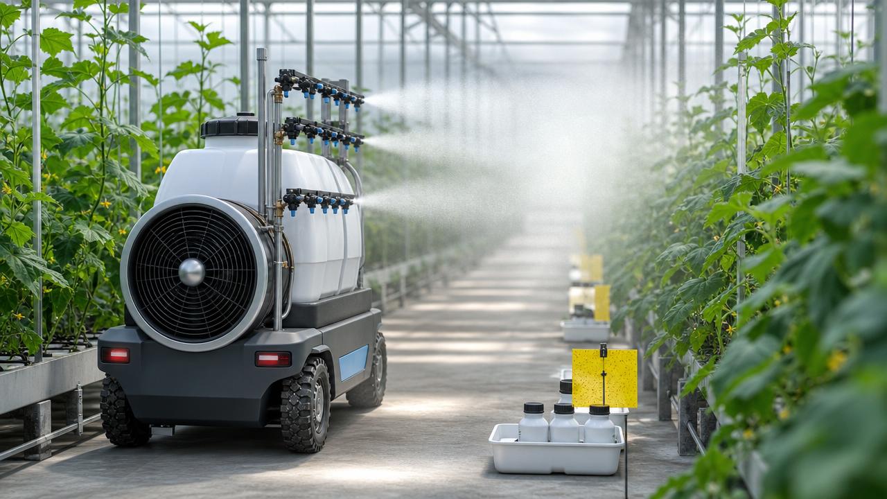 Agricultural fogging machines: where coverage and safety conflict