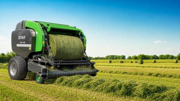 Round baler machine pickup width vs field efficiency Round baler machine pickup width vs field efficiency