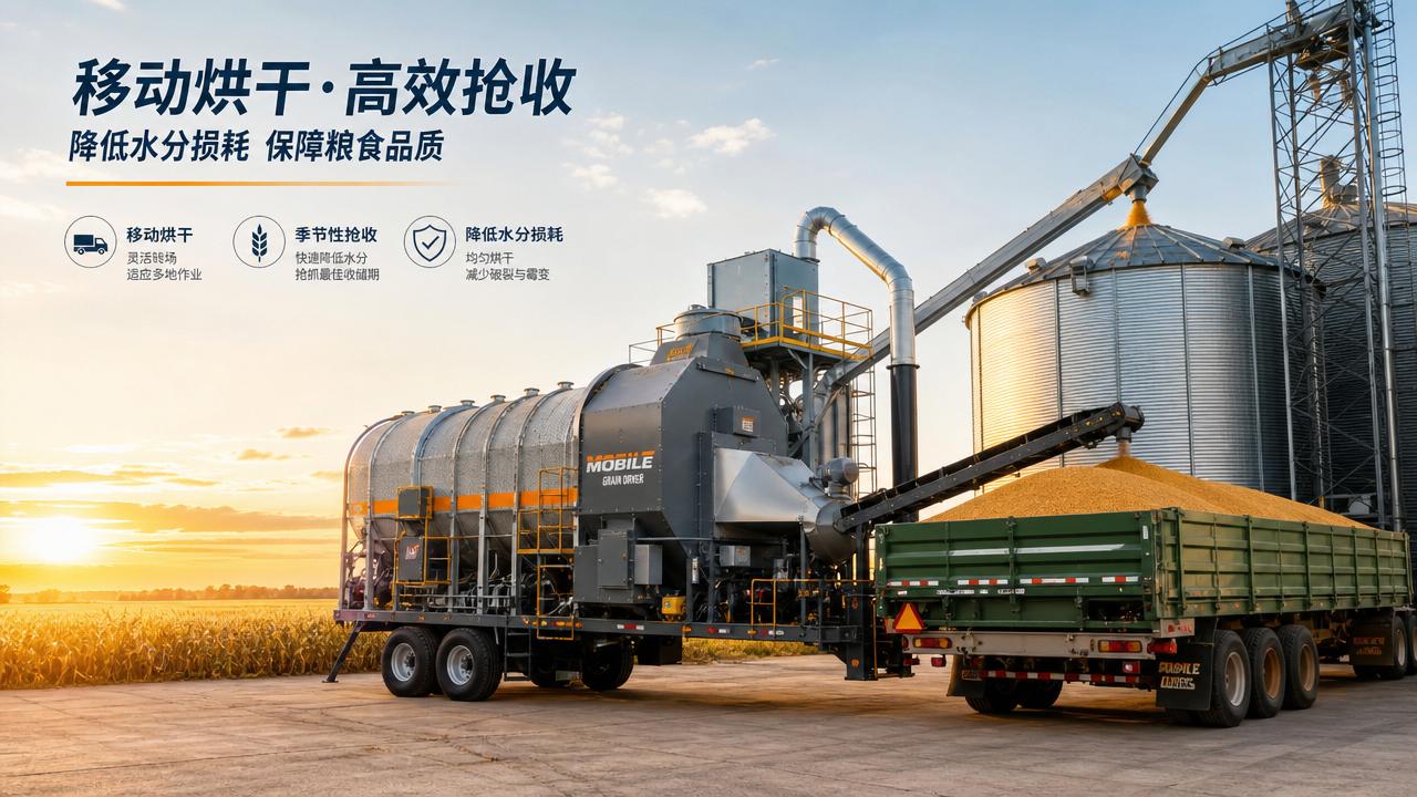 Is a mobile grain dryer machine worth it for seasonal harvests?