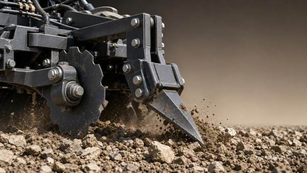 Tractor implement parts that fail early in rough soil conditions