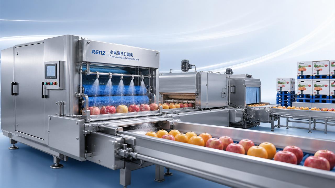 How to size a fruit washing and waxing machine correctly