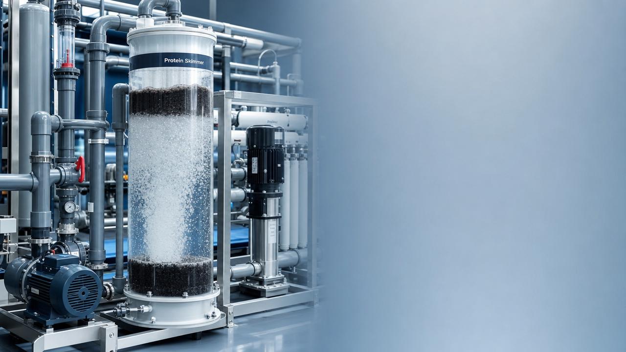 Commercial protein skimmers: what foam quality tells you