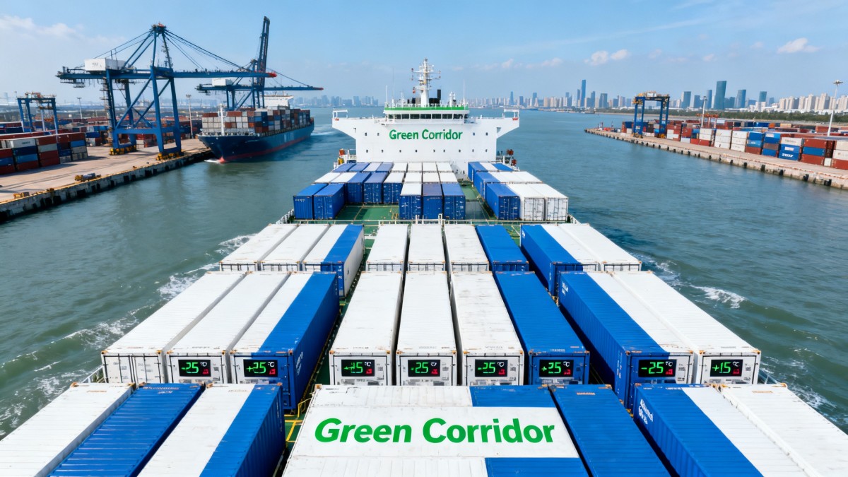 Global Shipping Alliance Launches Green Corridor Asia-Europe Cold Chain Route
