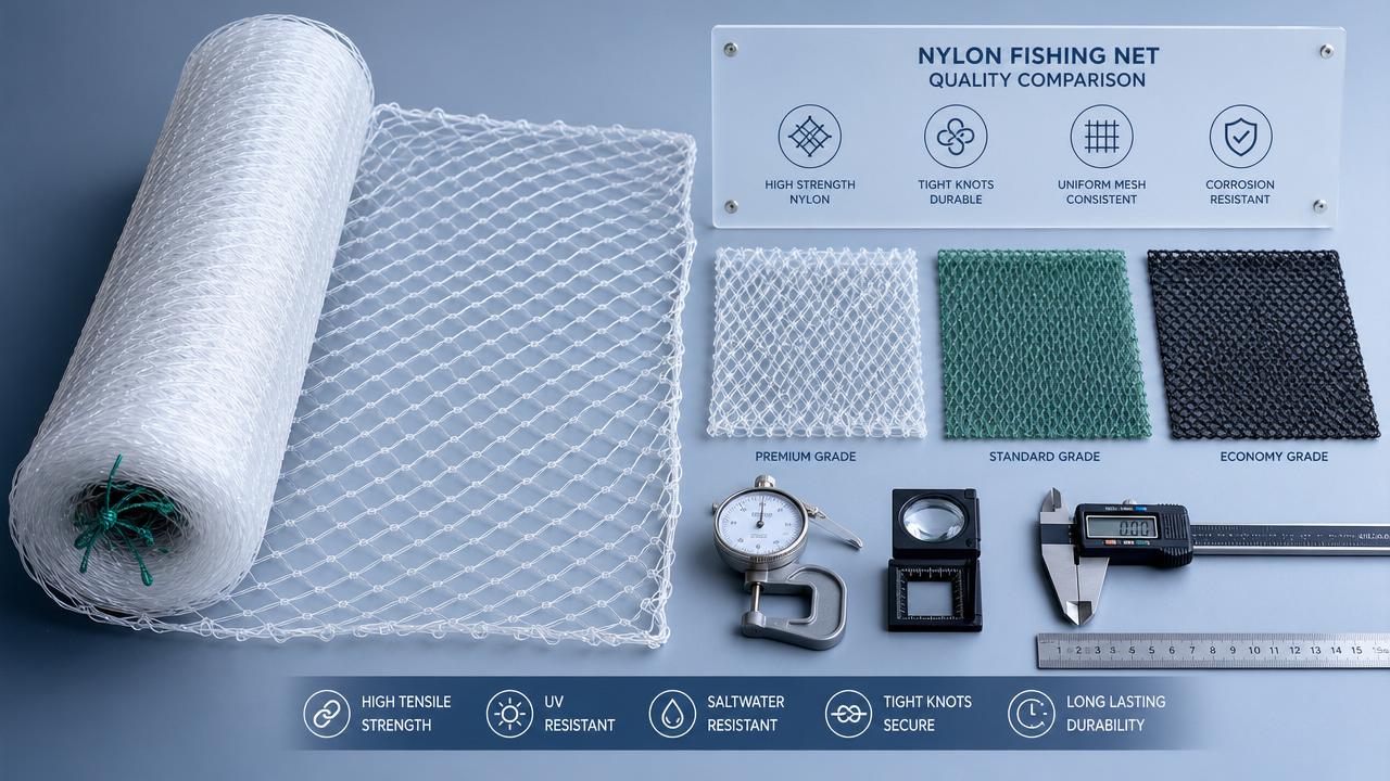 How to Compare Nylon Fishing Nets Wholesale Without Missing Quality Risks