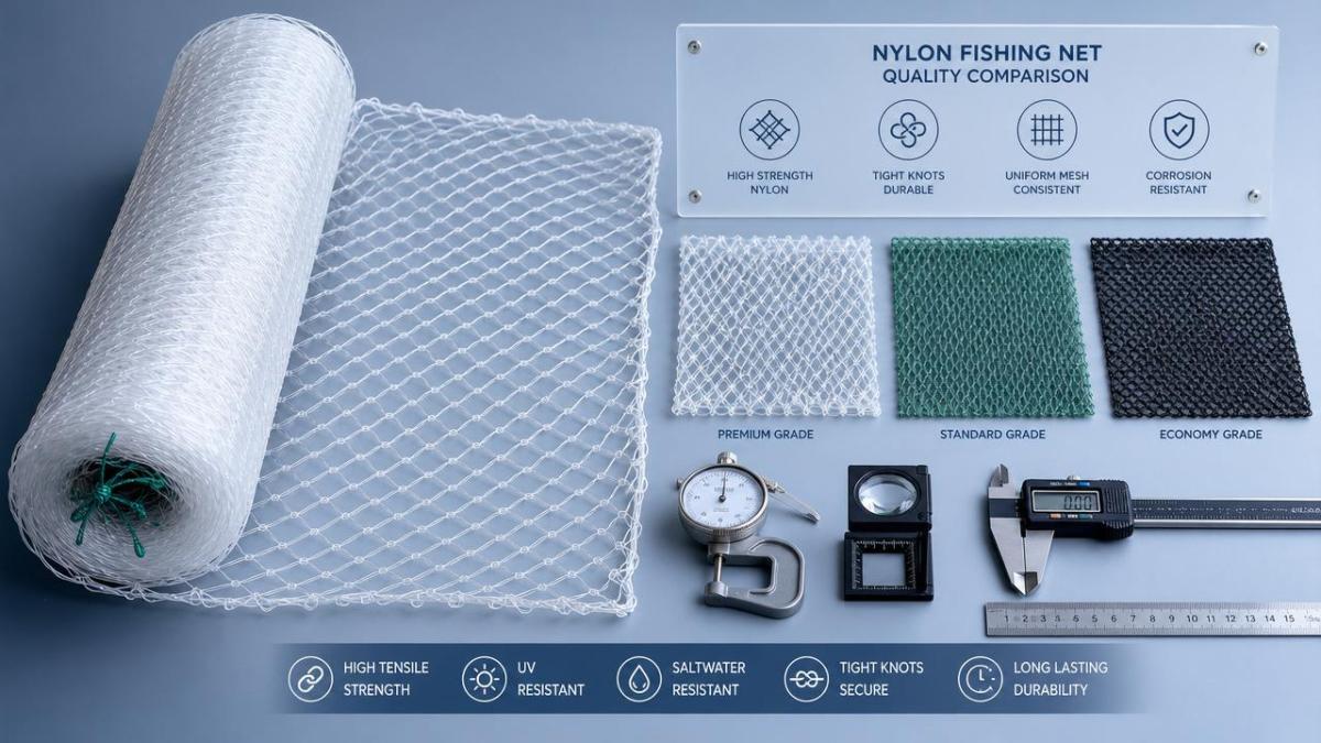 How to Compare Nylon Fishing Nets Wholesale Without Missing Quality Risks