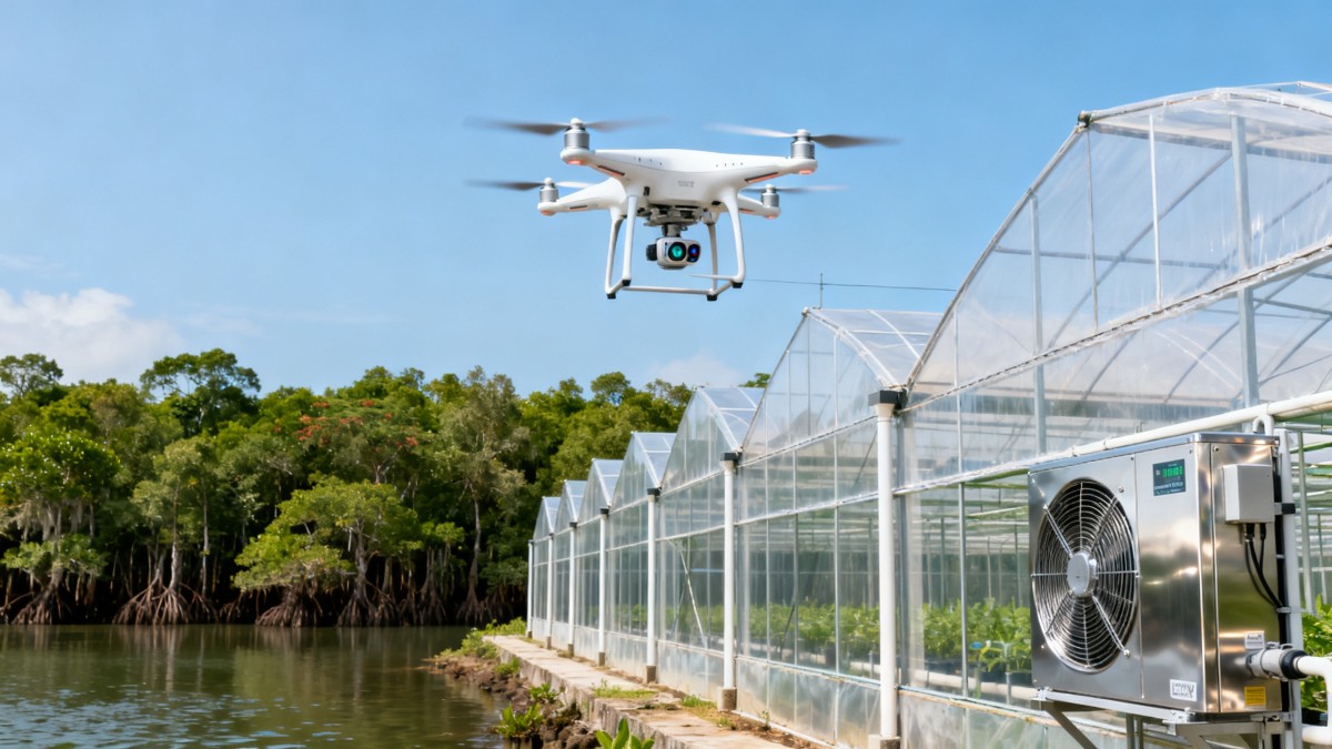 Guangxi Mangroves Adopt 'Low-Altitude+' Drone Surveillance for Crop Disease预警 Guangxi Mangroves Adopt 'Low-Altitude+' Drone Surveillance for Crop Disease预警