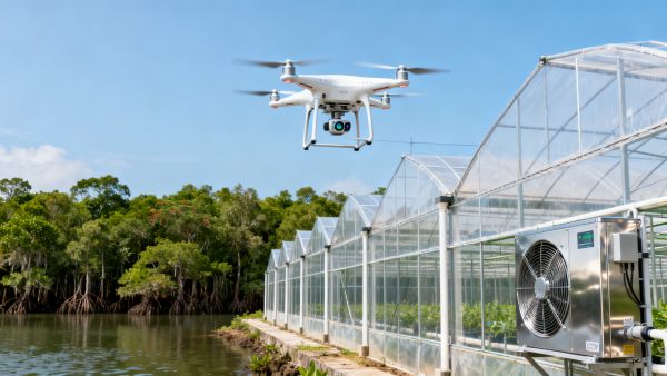 Guangxi Mangroves Adopt 'Low-Altitude+' Drone Surveillance for Crop Disease预警 Guangxi Mangroves Adopt 'Low-Altitude+' Drone Surveillance for Crop Disease预警