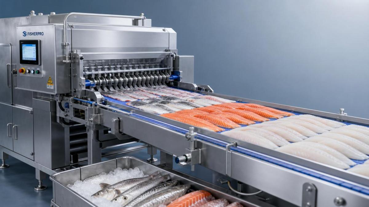 Fish filleting machine commercial options for mixed species Fish filleting machine commercial options for mixed species