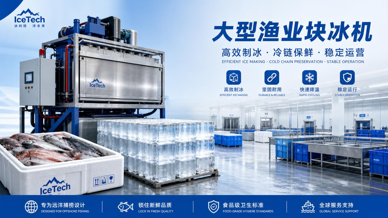 When does a block ice machine for fishery pay off