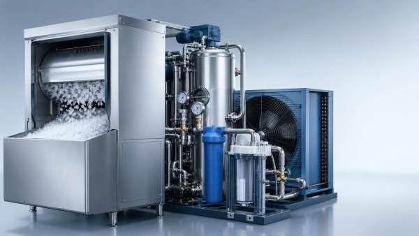 Why commercial ice flaker machine downtime happens often