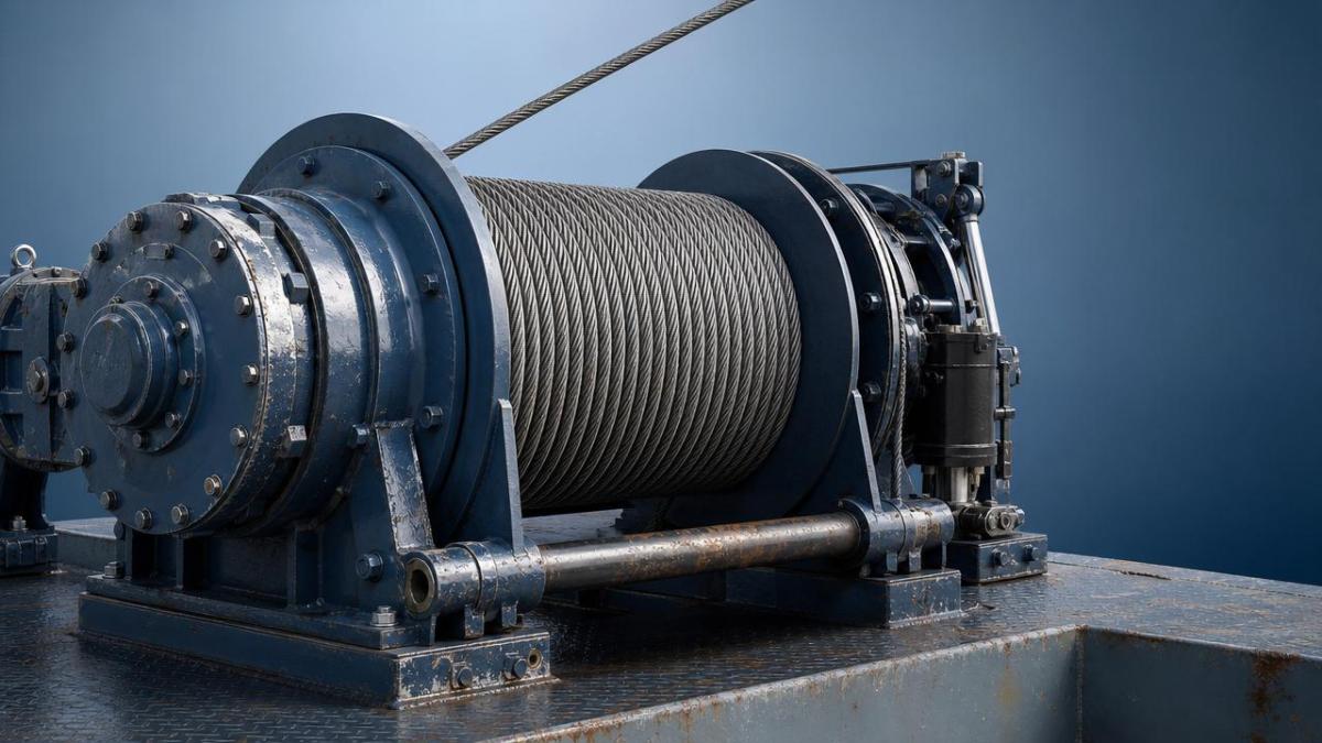 Commercial fishing winches that fail less offshore Commercial fishing winches that fail less offshore