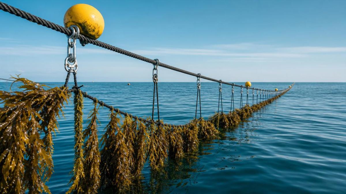 Why seaweed farming lines fail earlier than expected