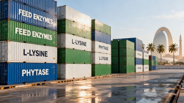 China's Feed Additives Export Up 12.7% YoY in April 2026