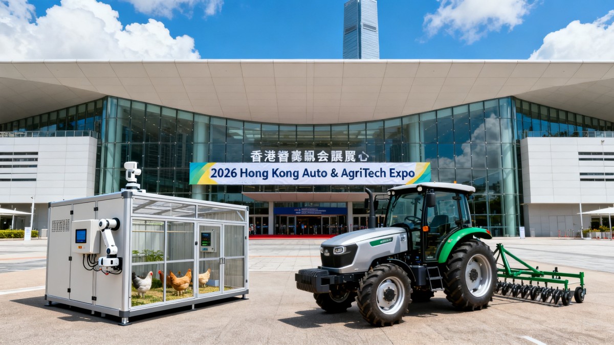 2026 Hong Kong Auto & AgriTech Expo Opens May 20 2026 Hong Kong Auto & AgriTech Expo Opens May 20