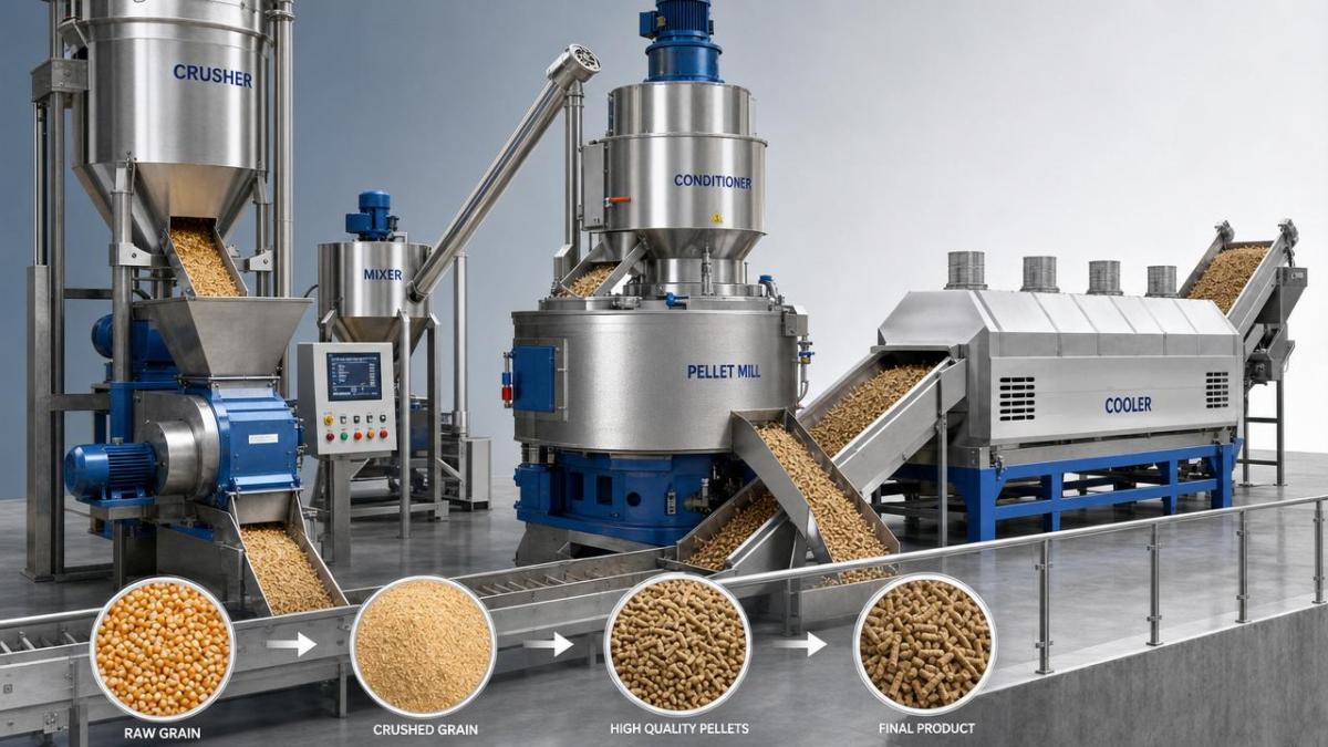 Feed & Grain processing technology affects feed quality