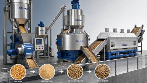 Feed & Grain processing technology affects feed quality