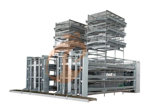 Automatic H Frame Layer Battery Cage System1 Automatic H Frame Layer Battery Cage System1