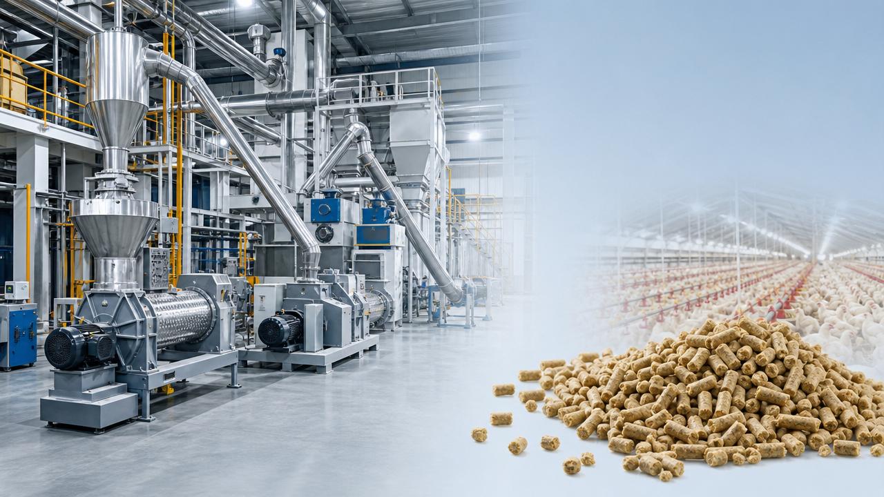 How should you choose feed machinery for poultry farms?